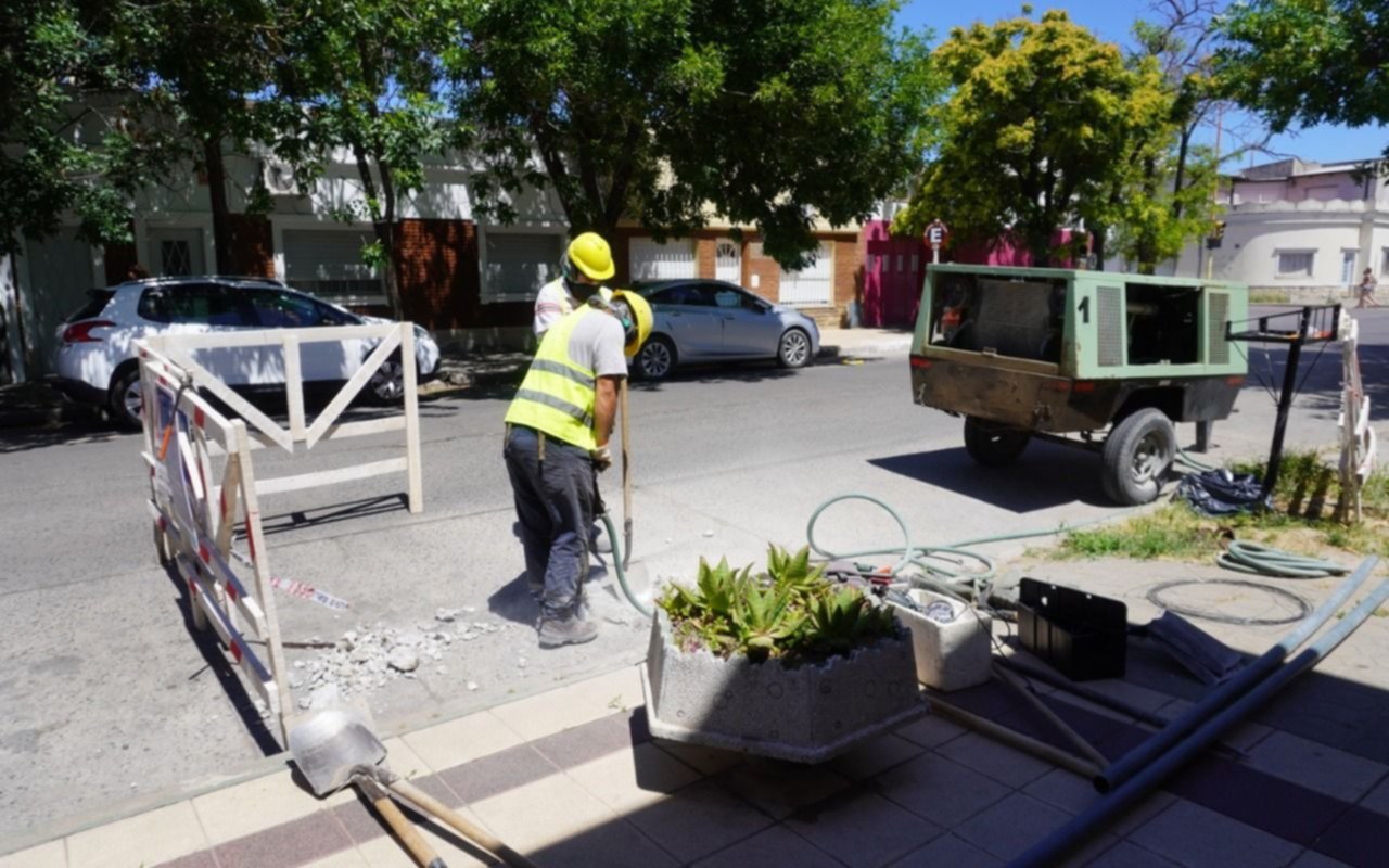 Tareas de mantenimiento de Absa en varios puntos de la Ciudad