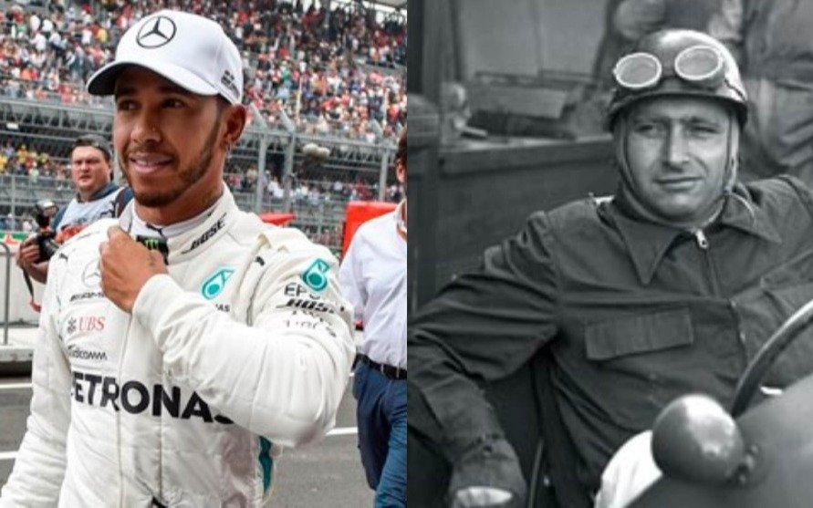 Hamilton vendría a la Argentina para un homenaje a Juan Manuel Fangio