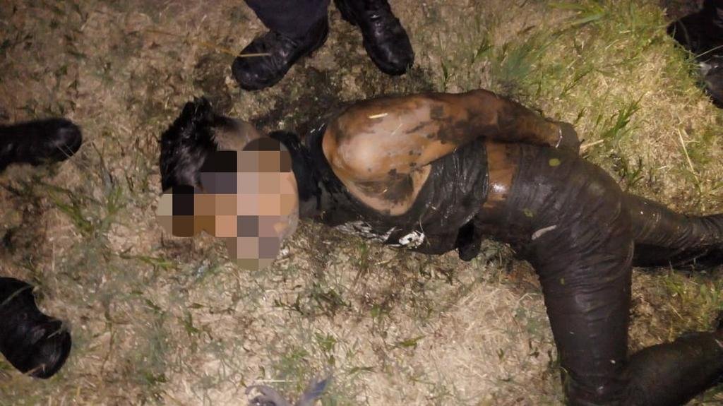 Quiso camuflarse a lo Rambo, pero le salió mal y terminó preso