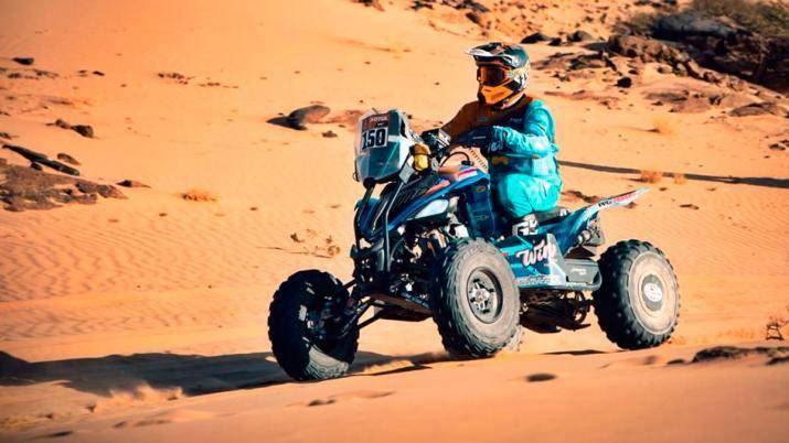Dakar: Andújar ganó la cuarta etapa en “cuatri” y Cavigliasso es nuevo líder