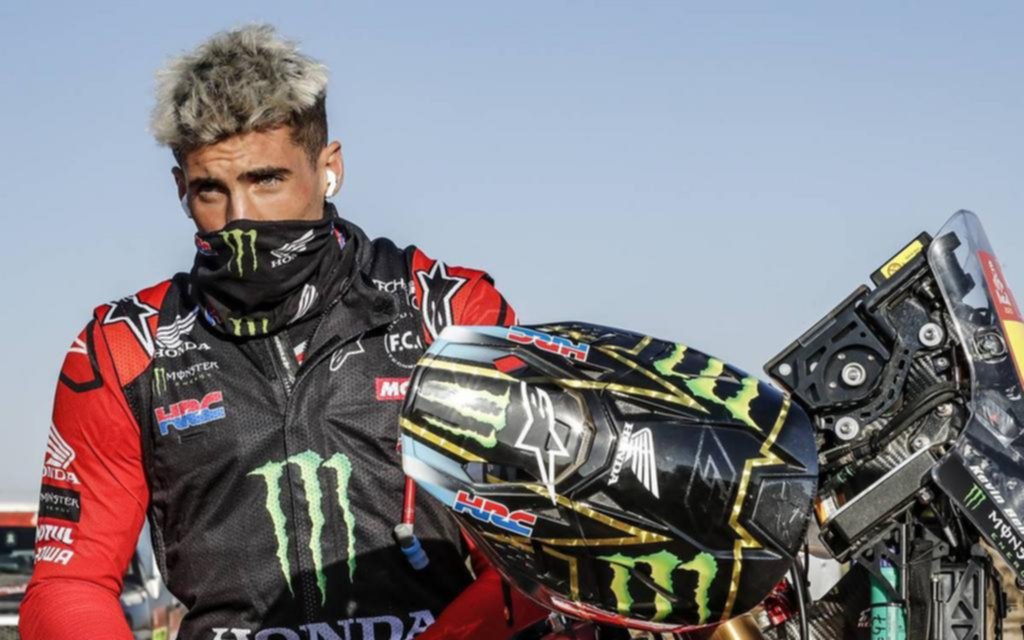 Dakar: Kevin Benavídes ganó la quinta etapa y ya lidera la categoría motos