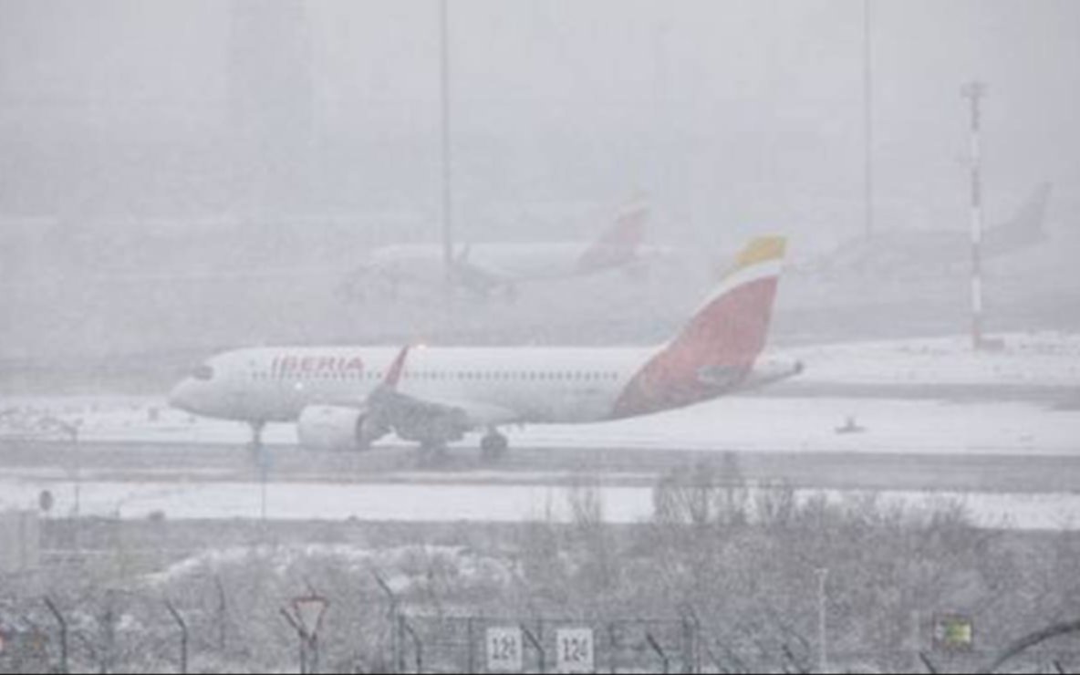 Horas dramáticas vivió el plantel del Real Madrid en un avión por la tormenta de nieve