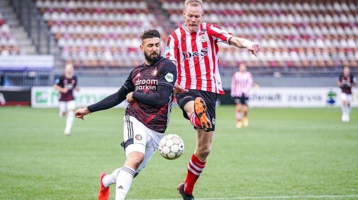 Pratto hizo su estreno en el Feyenoord