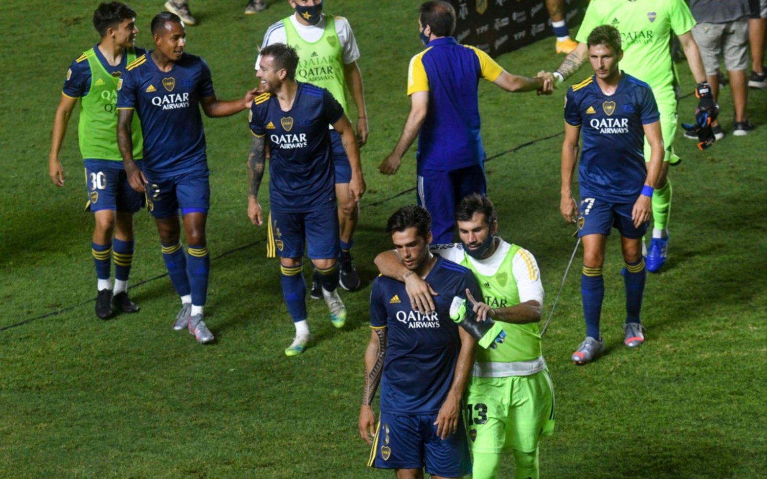 Alivio en Boca: los hisopados dieron negativo tras el escándalo del Santos