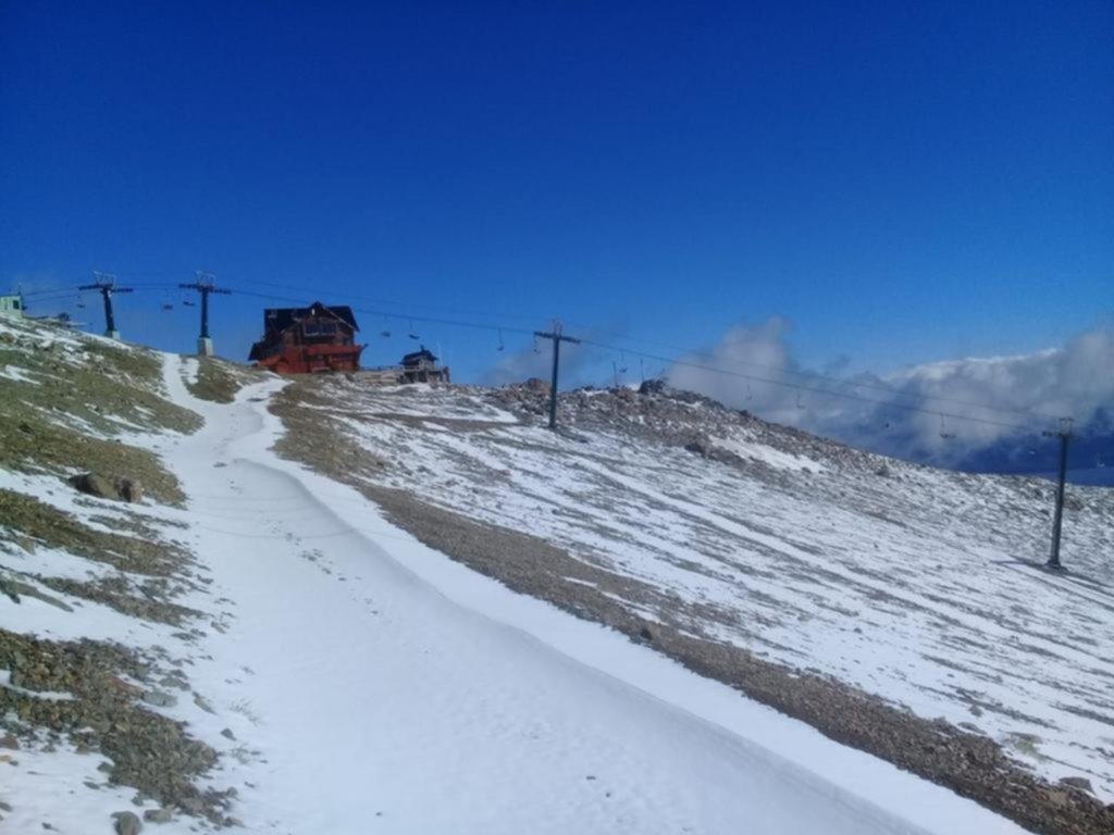 Bariloche nevado, una postal atípica en plena temporada de verano