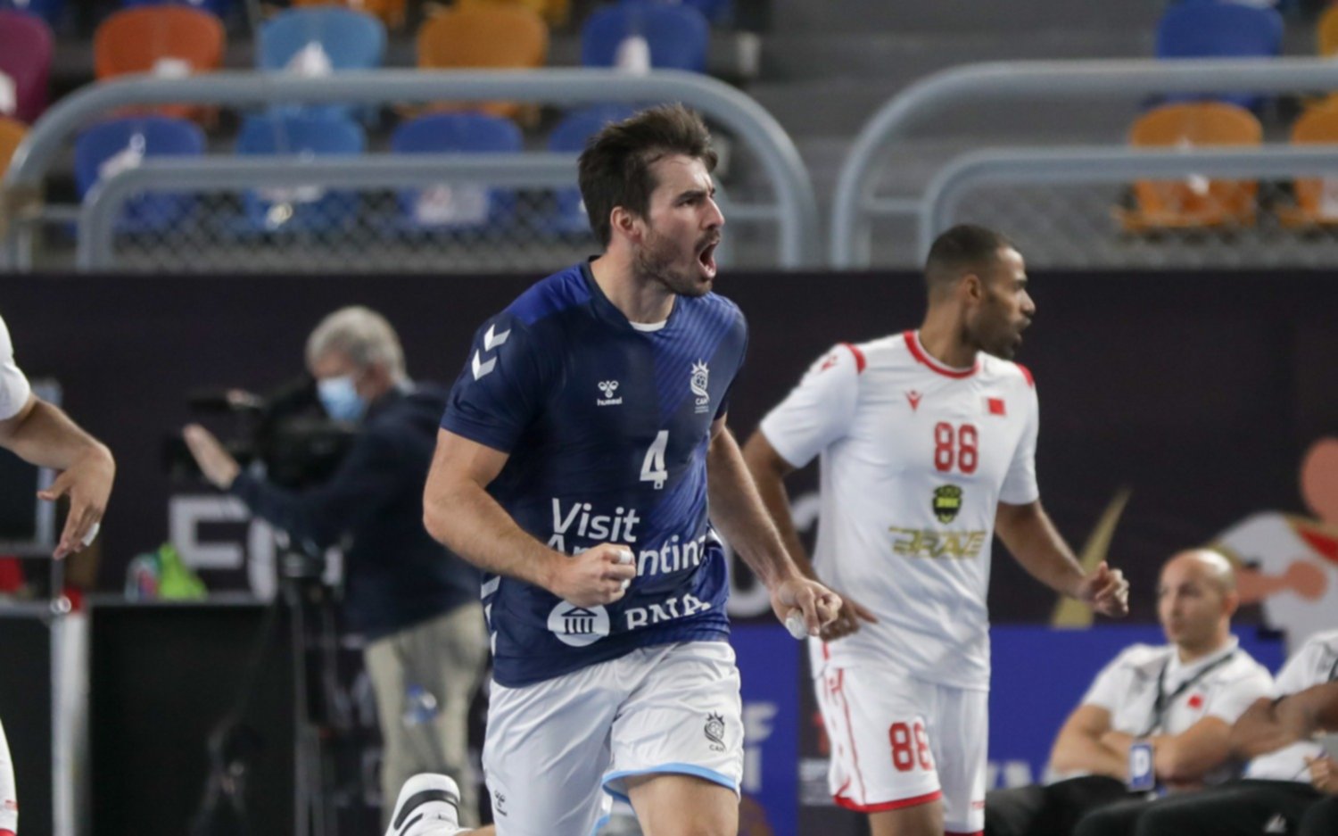 Mundial de Handball: Los Gladiadores vencieron a Bahrein y están en la próxima ronda