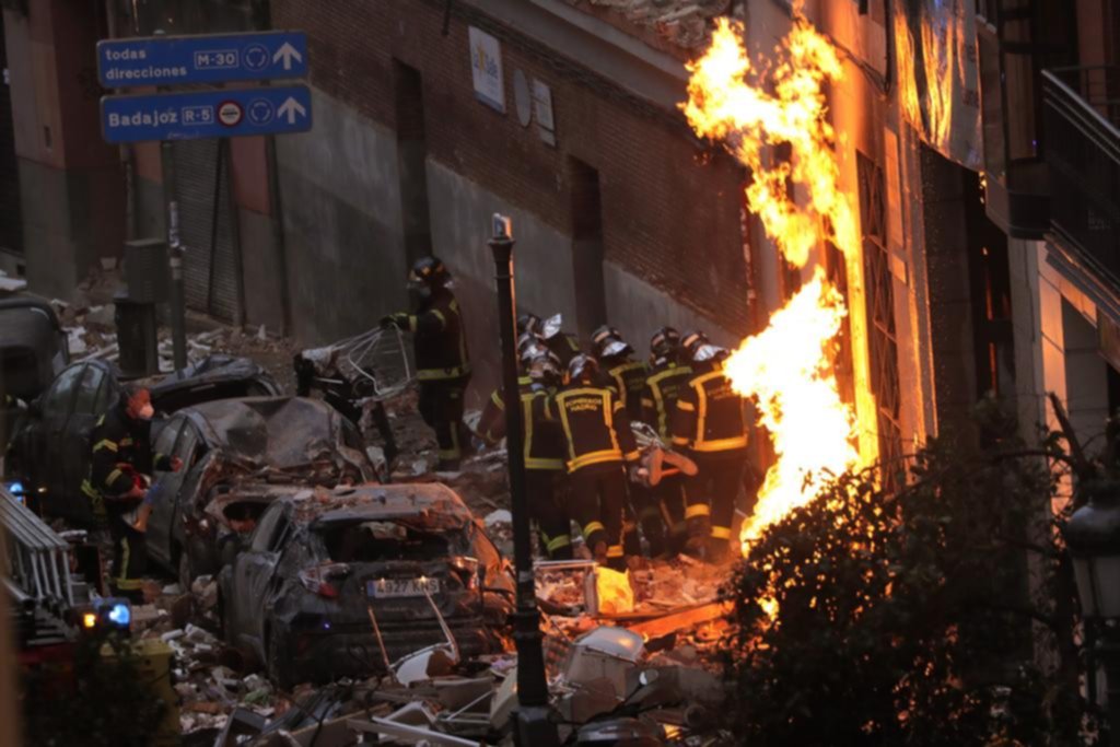 Una “brutal explosión” que dejó “temblando” a Madrid