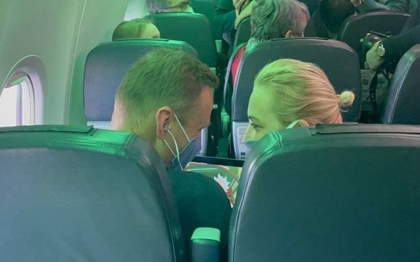 Antes de ser detenido, Alexei Navalny miró "Rick and Morty" en el vuelo