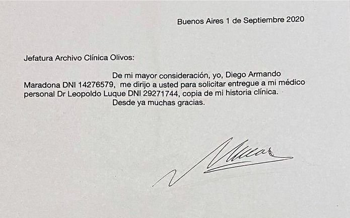 Luque, cada vez más complicado: comprobaron que falsificó la firma de Diego Maradona