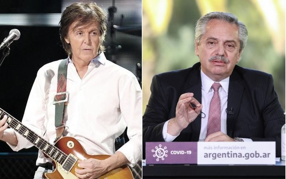 Lunes sin carne, el pedido por carta de Paul McCartney a Alberto Fernández
