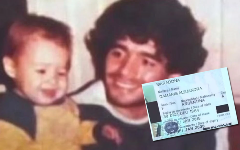 Tiene 37 años y asegura ser la primogénita de Maradona: "No quiero herencia material"