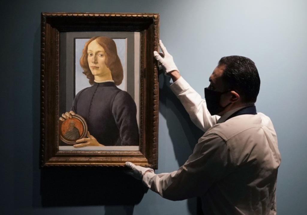 Subasta récord: pagan U$S 92 millones por un Botticelli