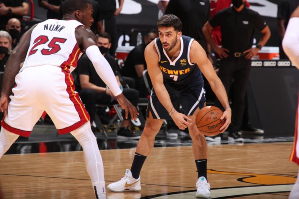 Campazzo, otra vez en blanco en la derrota de los Nuggets