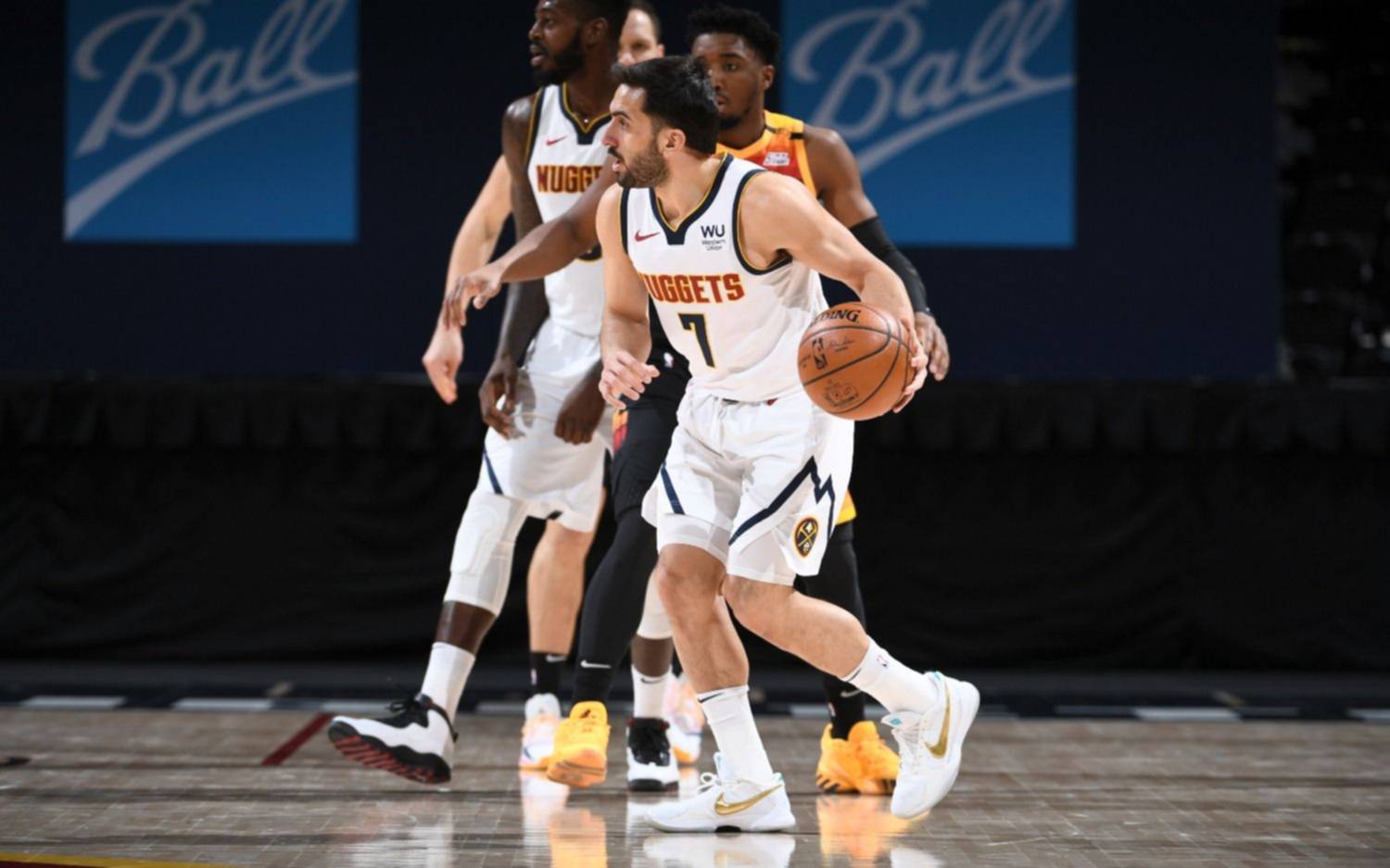 Una buena labor de Campazzo en triunfo de Nuggets sobre Jazz por la NBA