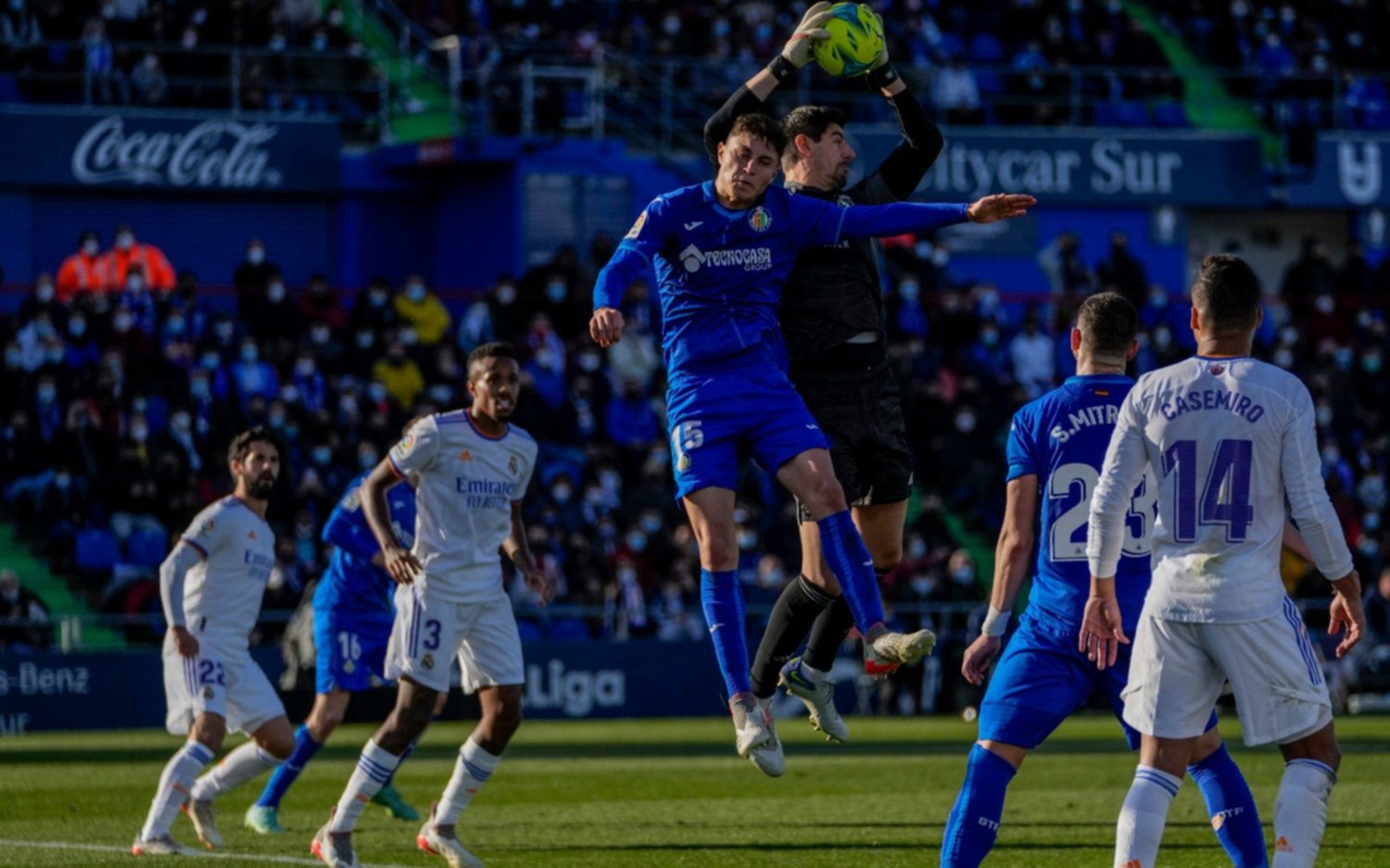 El Real Madrid empezó mal el año y cayó ante el Getafe