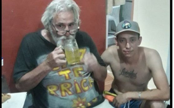 Gustavo Bazterrica, ex guitarrista de Los Abuelos de la Nada, es rescatado de situación de calle