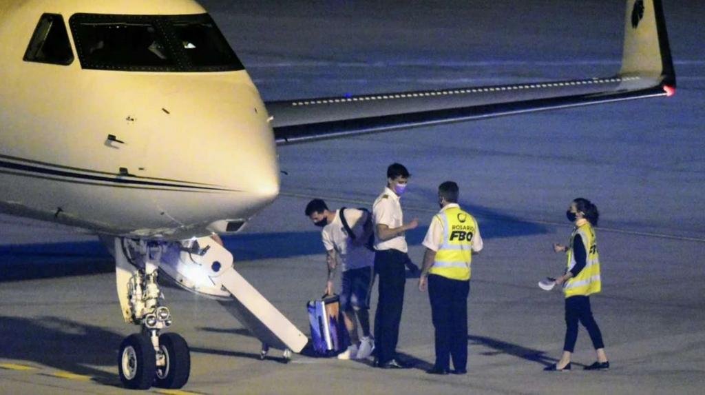 Al final, Messi dejó atrás el coronavirus y pudo viajar