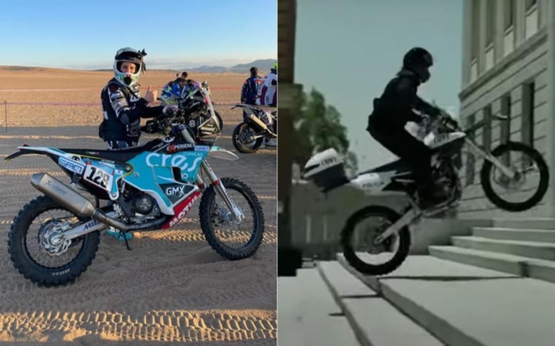 Quién es el personaje de la “Casa de Papel” que está corriendo el Dakar en moto
