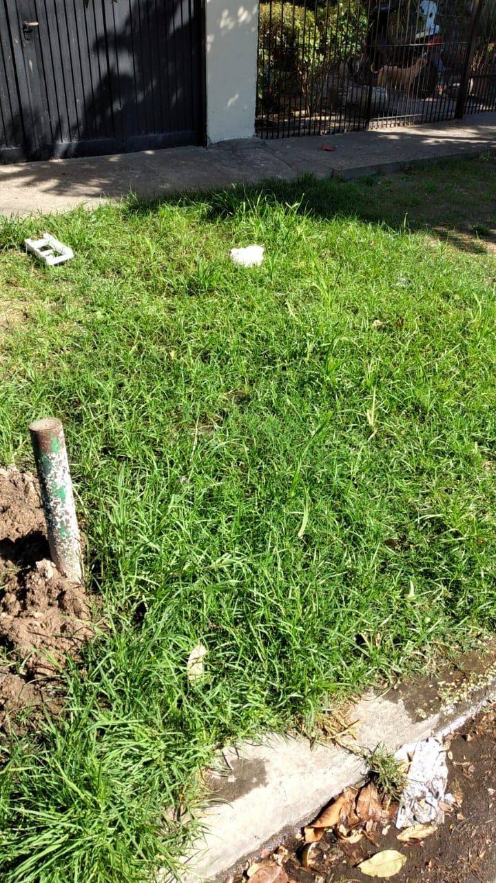 Trastorno por una pérdida de agua en la puerta del garage