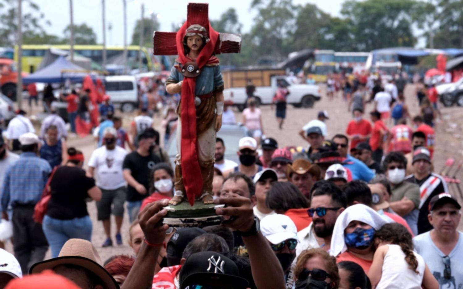 Una multitud para venerar al Gauchito Gil