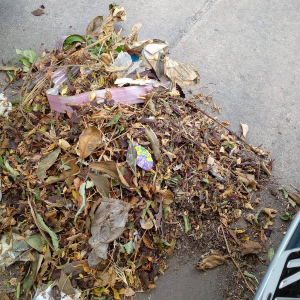 Reclamo por falta de barrido en barrios del casco urbano