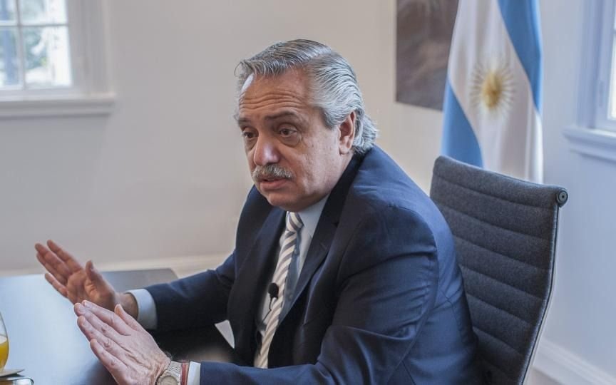 Alberto Fernández: "Todo el mundo sabe que la Argentina está impedida de pagar la deuda con el FMI"