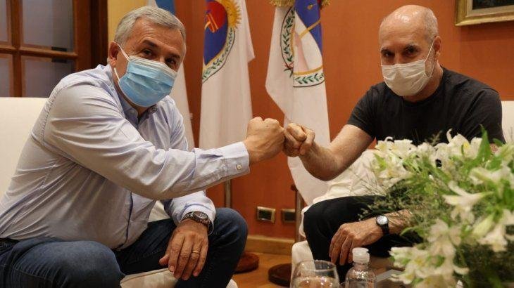 Morales y Larreta, limaron asperezas
