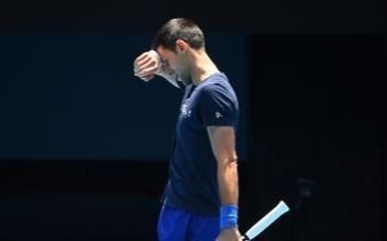 Djokovic fue incluido en el sorteo del Abierto de Australia pese a su posible deportación