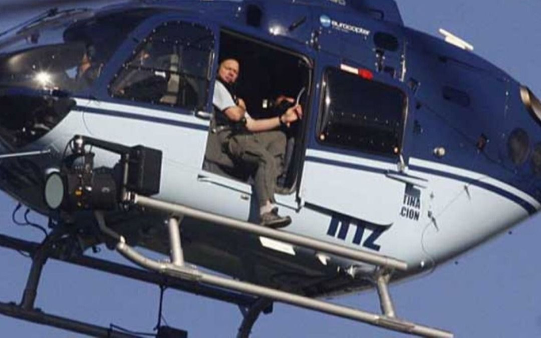 Berni confirmó que iba en el helicóptero que voló las sombrillas en una playa de Villa Gesell