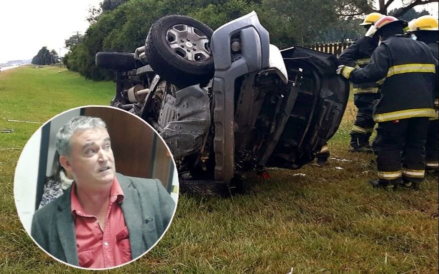 En un trágico accidente en la Ruta 2, murió el jefe de Seguridad Vial de la Provincia