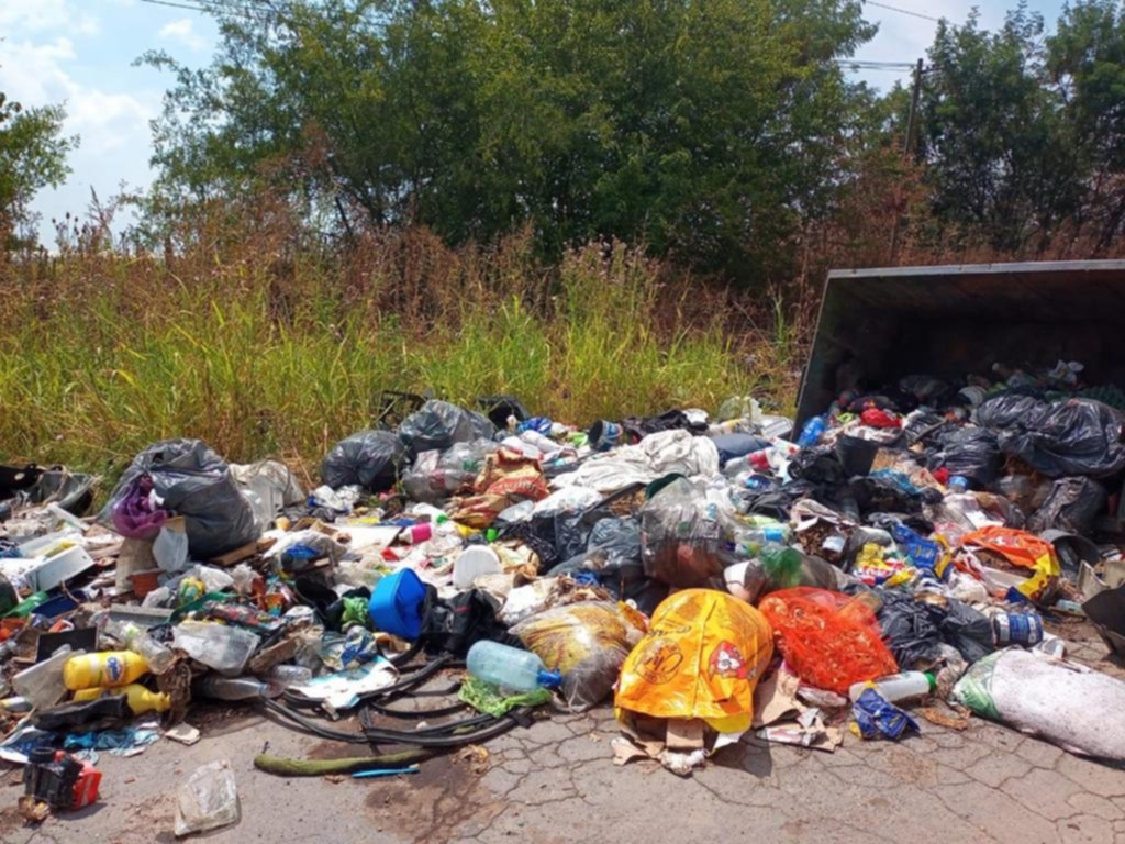 Basural crónico y en aumento en Los Hornos