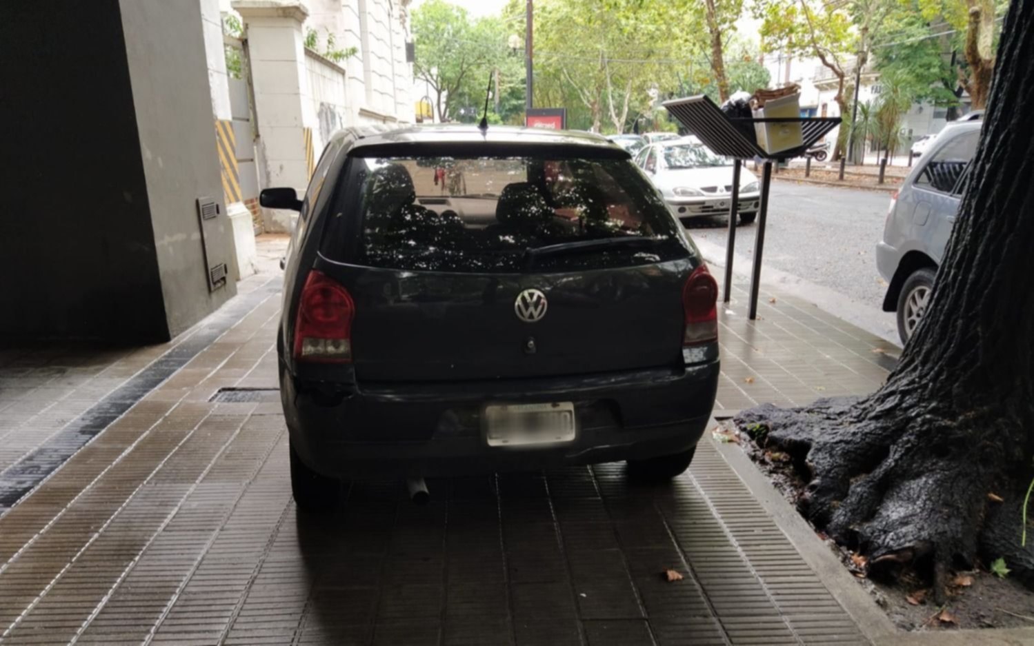 "Es una joda": sigue el festival del "estaciono donde quiero" en La Plata