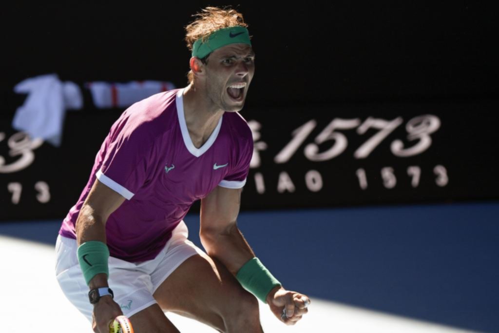 Nadal mostró toda su jerarquía y está en tercera ronda
