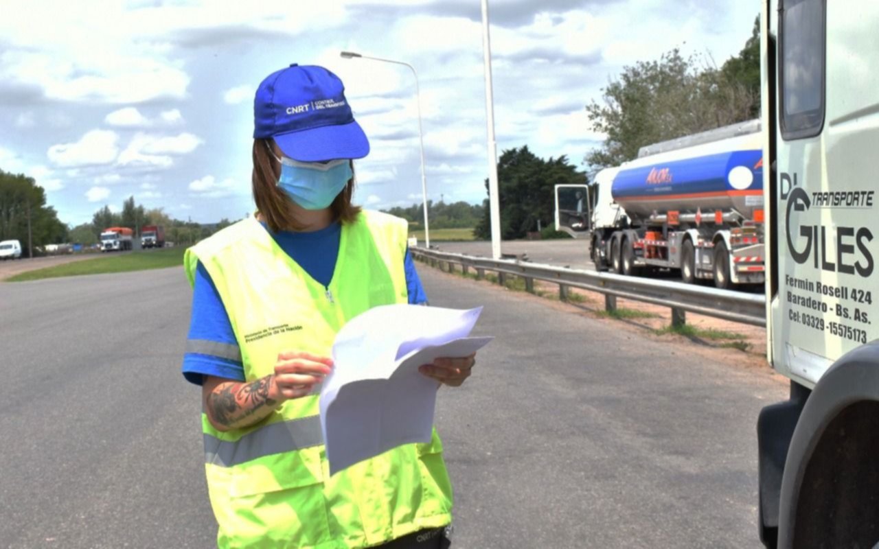 Por una ola de contagios, la CNRT sumó personal auxiliar para controles en rutas y autopistas