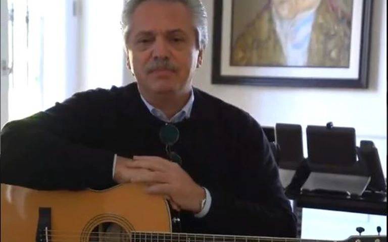 El mensaje de Alberto Fernández por el Día del Músico