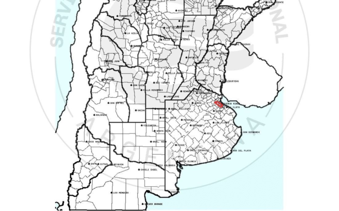 Rige alerta por tormentas fuertes en el corto plazo en Capital Federal y Conurbano