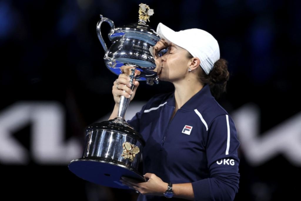 Barty, primera australiana campeona en 44 años