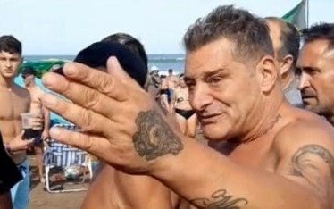Revuelo en playa marplatense por un robo al "turco" Claudio García
