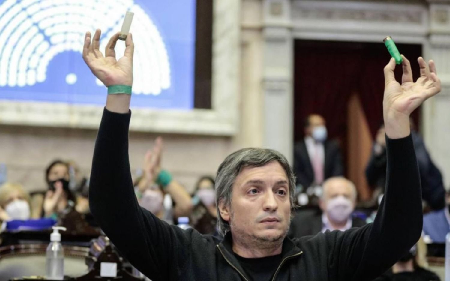 Máximo Kirchner renunció a la presidencia del bloque del Frente de Todos en Diputados
