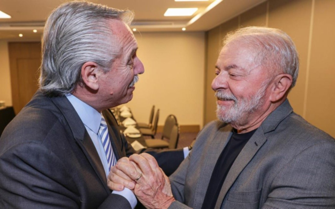 Alberto Fernández se hizo presente en la asunción de Lula
