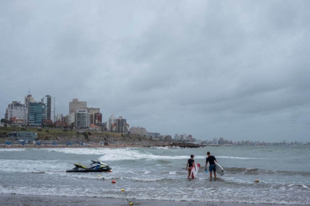 La Costa atlántica arrancó con mal tiempo la temporada 2023