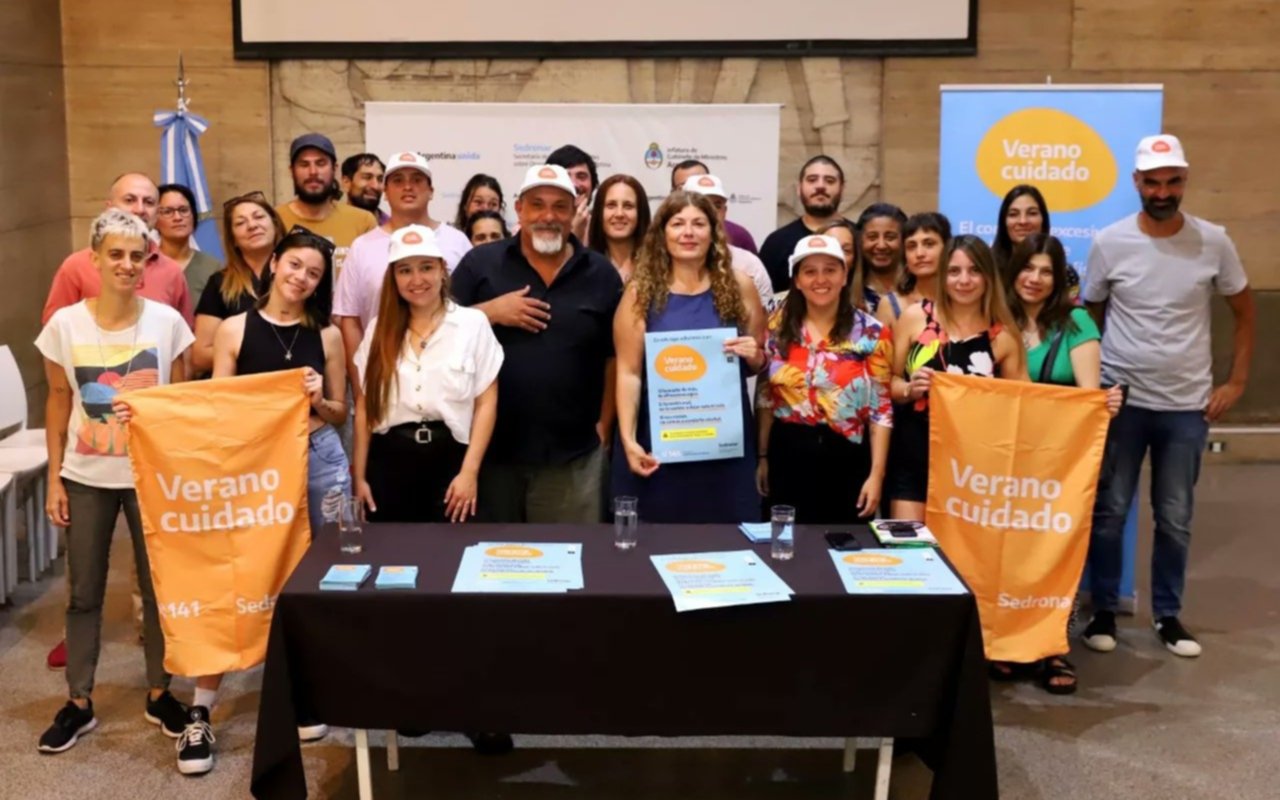 Sedronar inicia campaña "Verano Cuidado" para concientizar sobre consumo de alcohol
