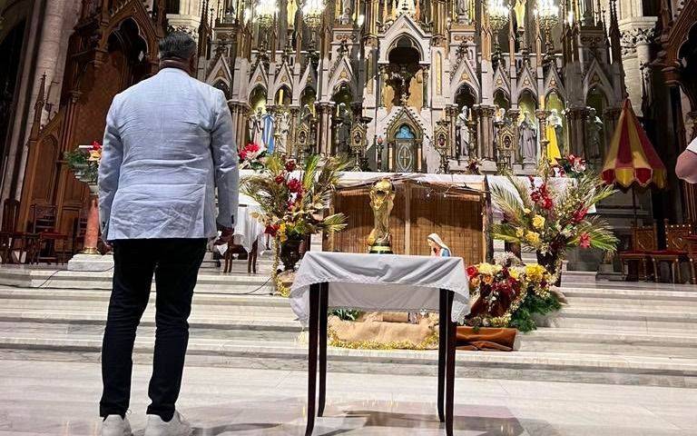 La Copa del Mundo en la Basílica Nuestra Señora de Luján