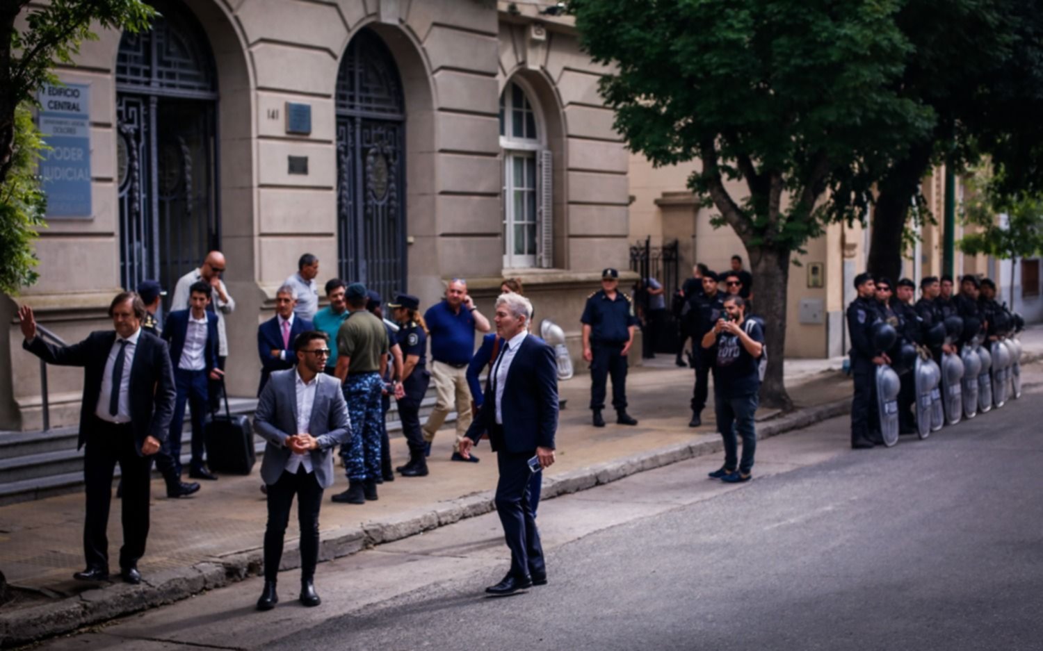 Un testigo aseguró que vio a Thomsen pegarle dos "puntinazos" en la cabeza a Fernando ya en el suelo