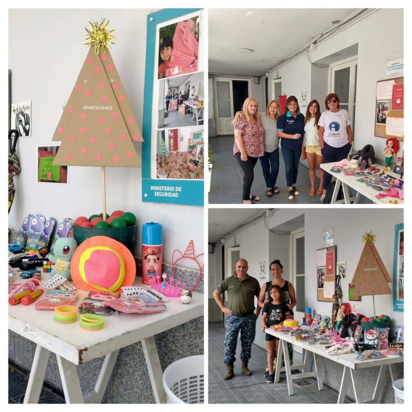 Otra movida solidaria en Reyes para chicos en los barrios