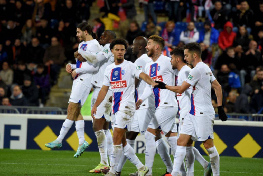 Sin Messi, que volverá el miércoles, PSG ganó 3-1 y avanzó en la Copa de Francia