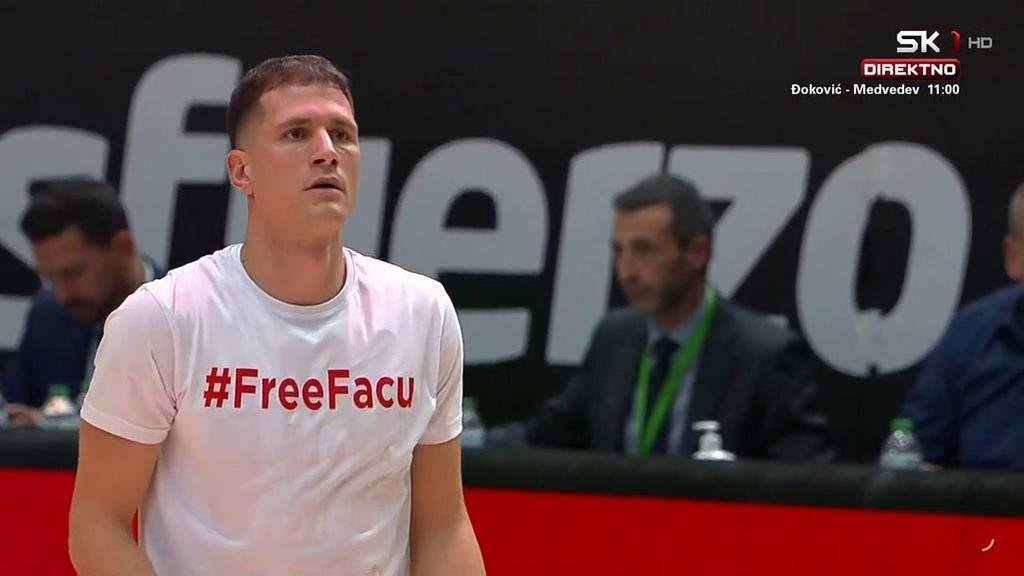“Liberen a Facu”, el pedido de los compañeros de Campazzo en Estrella Roja