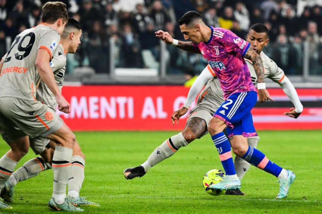 Di María y Paredes reaparecieron en el triunfo de la Juve