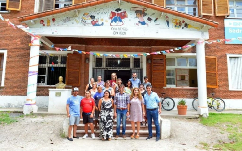 La titular del Sedronar recorrió un predio en donde se construirá una Casa de Día para Jóvenes
