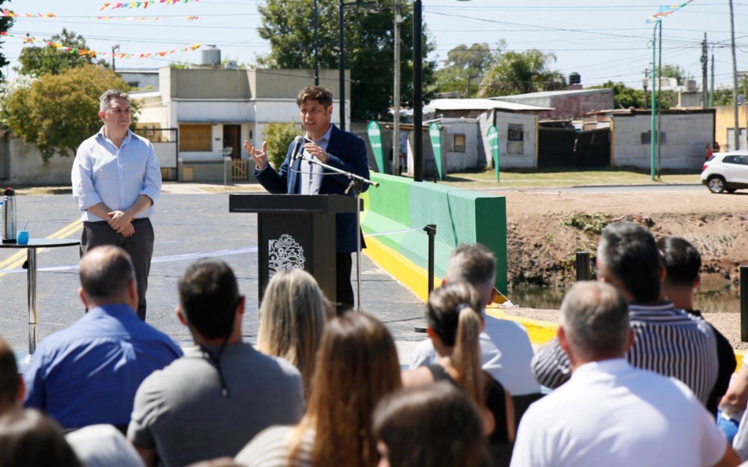 Ensenada: Kicillof inauguró el puente “La Unión"